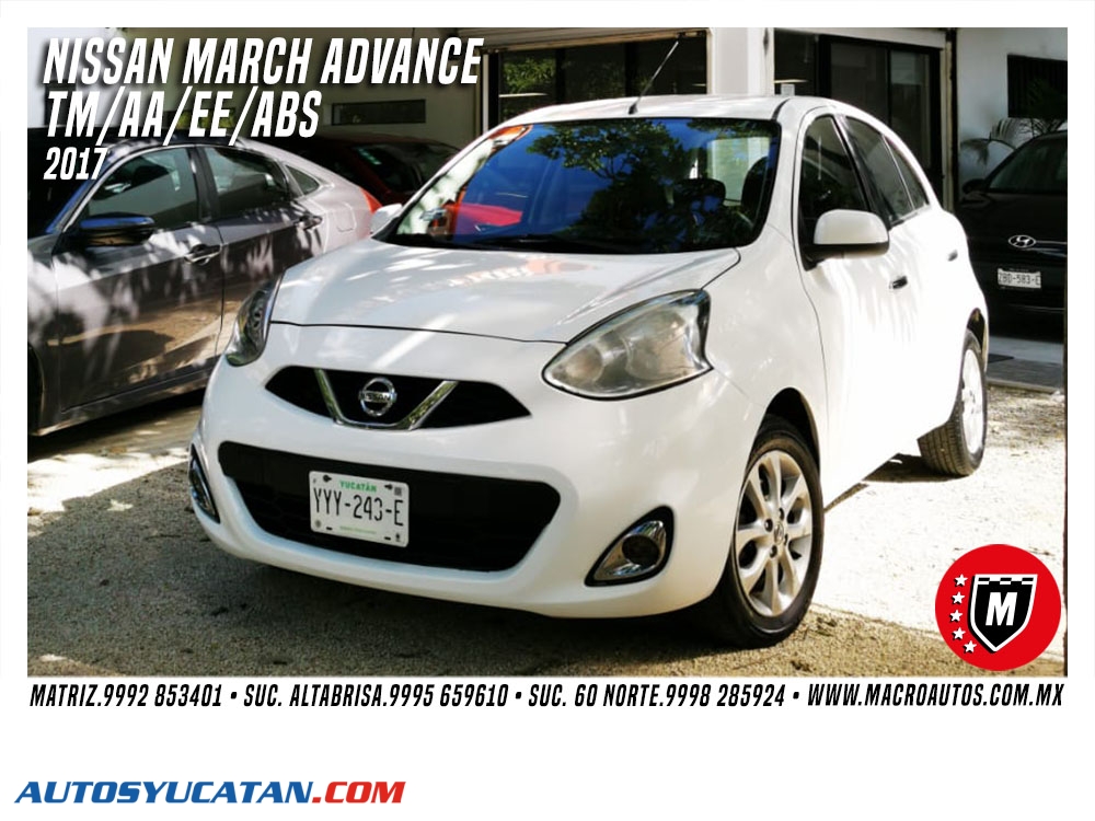 NISSAN MARCH ADVANCE 2017 STANDAR
