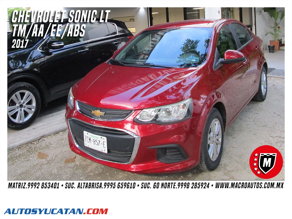 CHEVROLET SONIC LT 2017 STANDAR