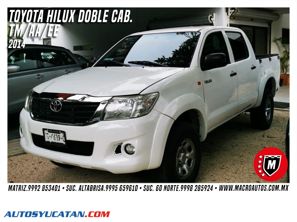 TOYOTA HILUX 2014 DOBLE CABINA
