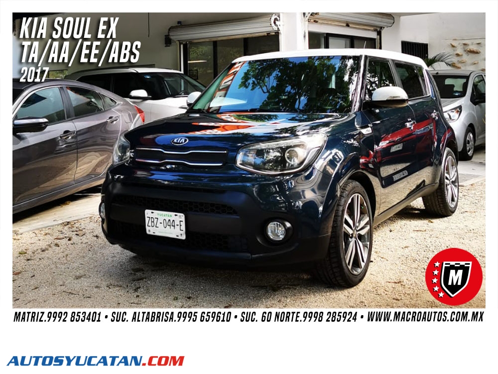 KIA SOUL EX 2017 AUTOMATICA