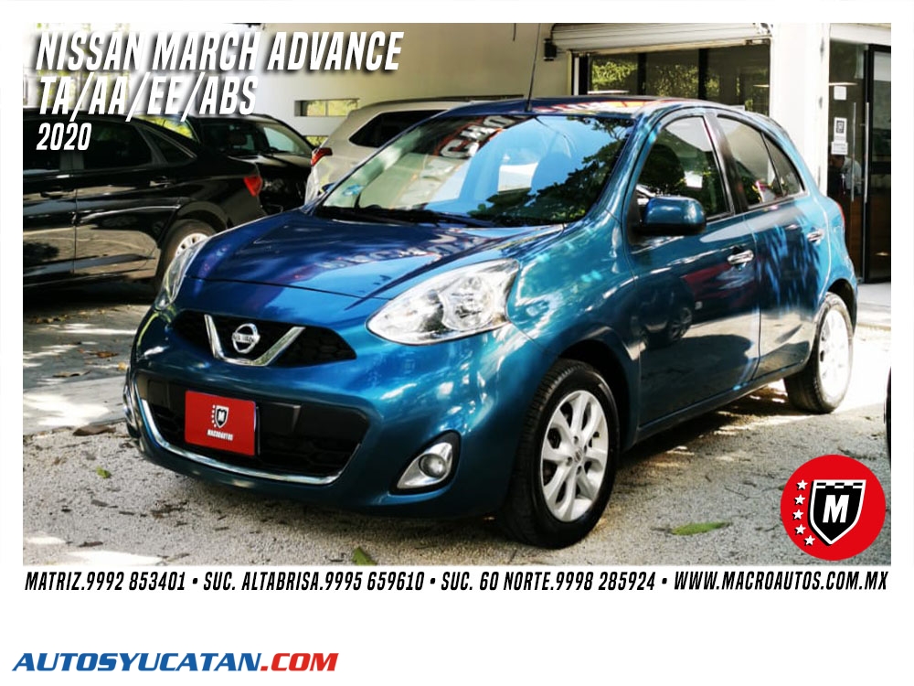 NISSAN MARCH 2020 ADVANCE AUTOMATICO.