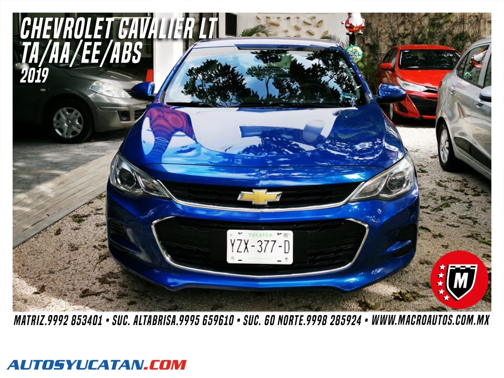 CHEVROLET CAVALIER LT 2019 AUTOMATICA