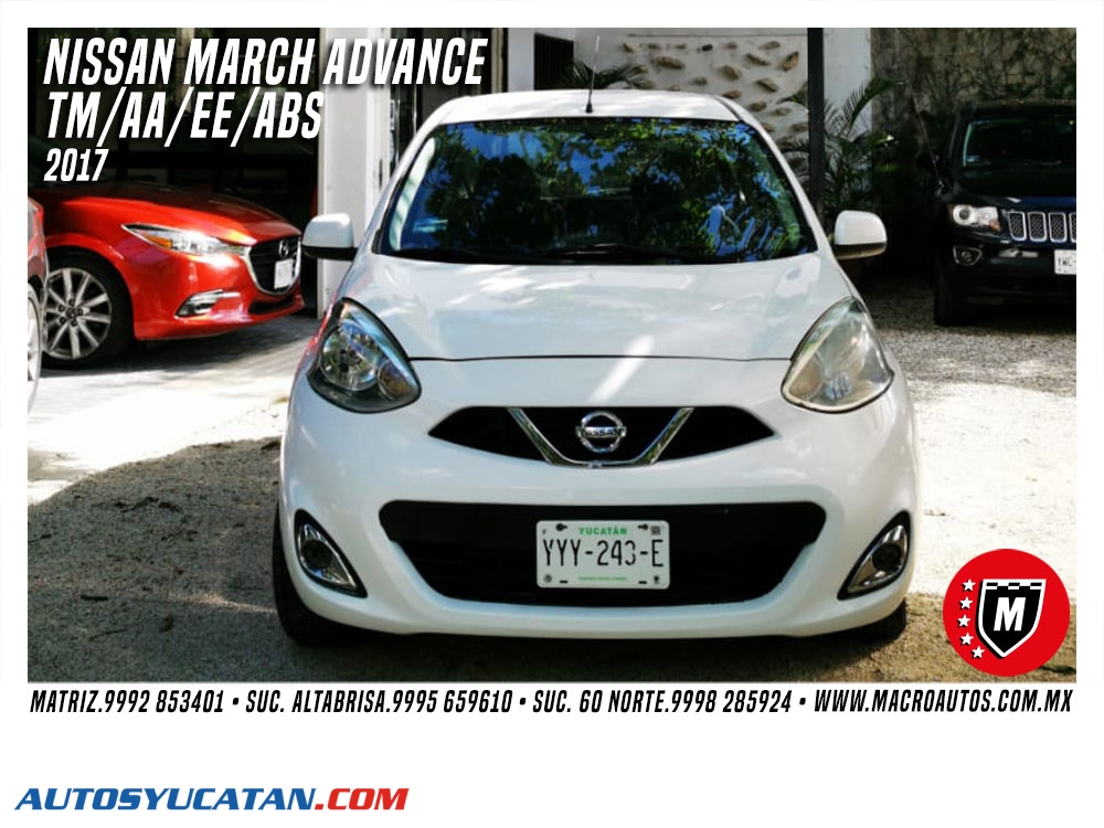 NISSAN MARCH ADVANCE 2017 STANDAR