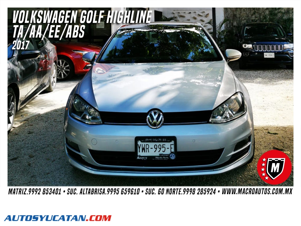 VOLKSWAGEN GOLF 2017 HIGHLINE AUTOMATICO