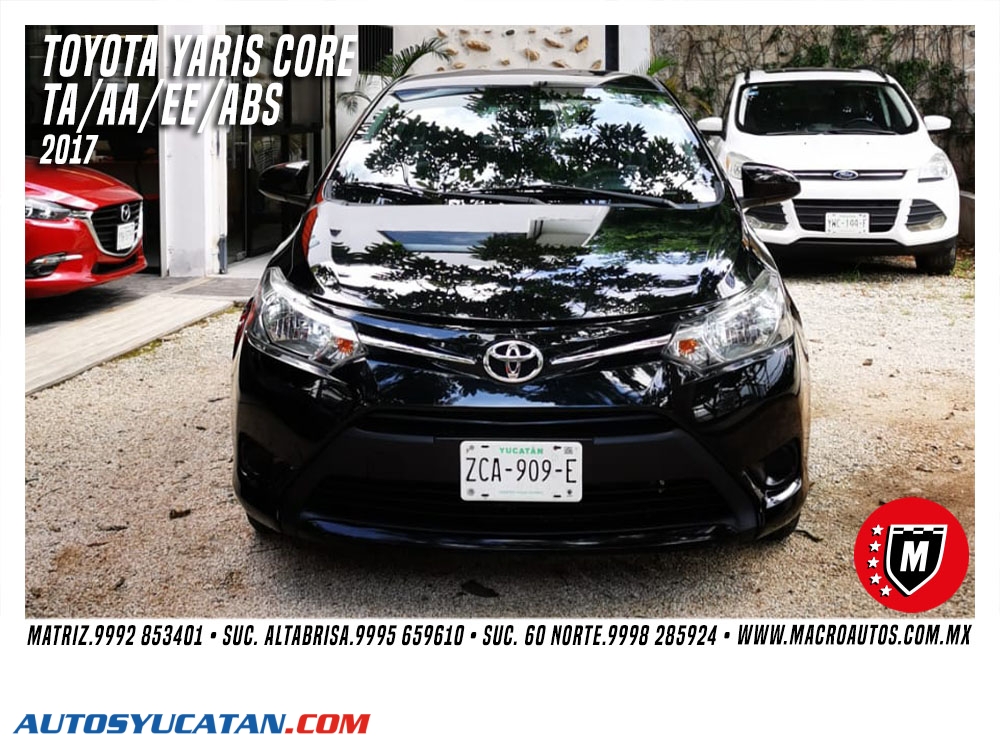 TOYOTA YARIS CORE 2017 AUTOMATICO