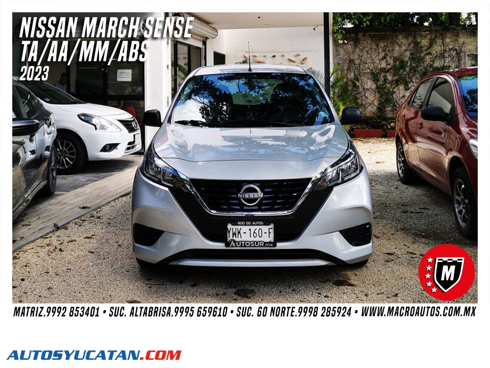 NISSAN MARCH SENSE 2023 AUTOMATICO