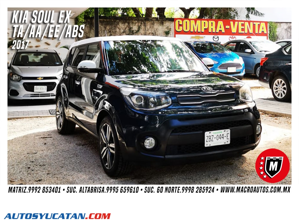 KIA SOUL EX 2017 AUTOMATICA