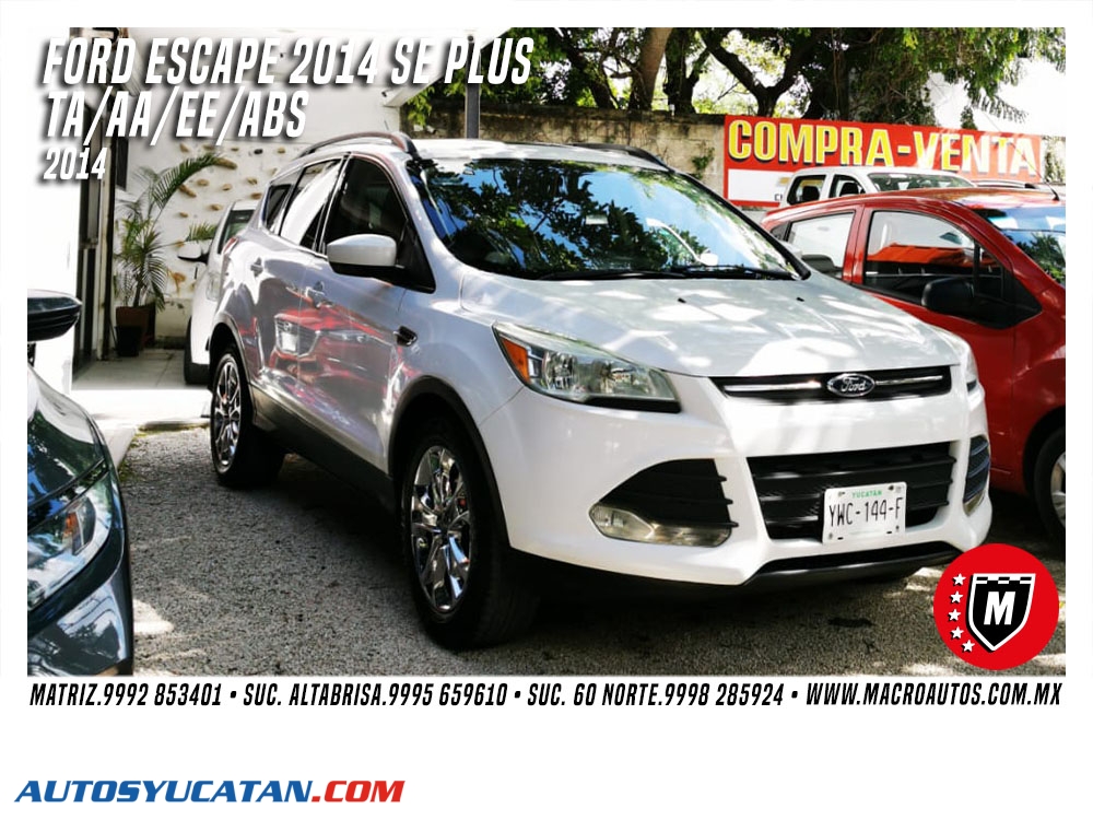 FORD ESCAPE 2014 SE PLUS AUT.