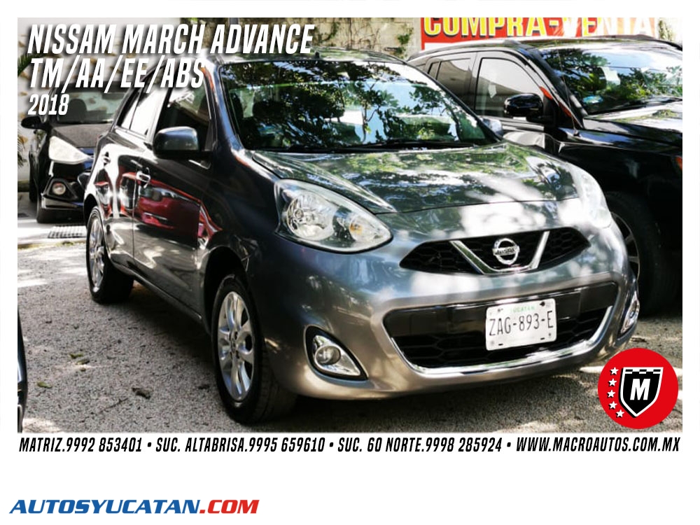 NISSAN MARCH ADVANCE 2018 STANDAR