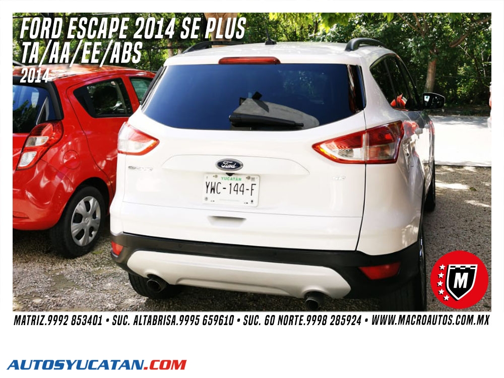 FORD ESCAPE 2014 SE PLUS AUT.