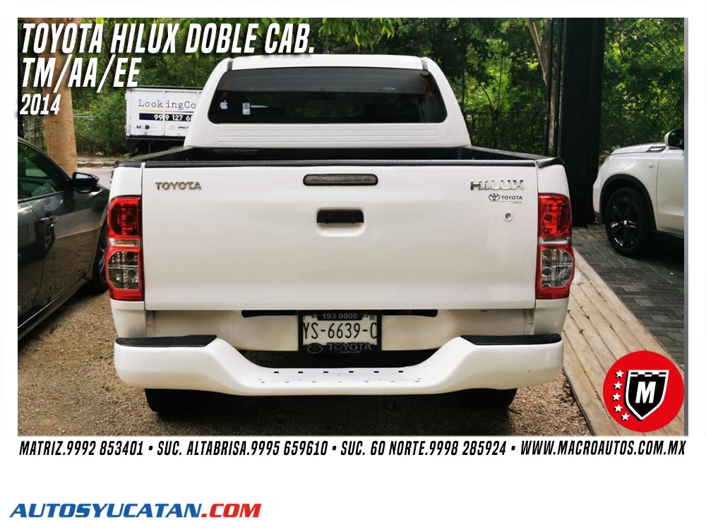 TOYOTA HILUX 2014 DOBLE CABINA
