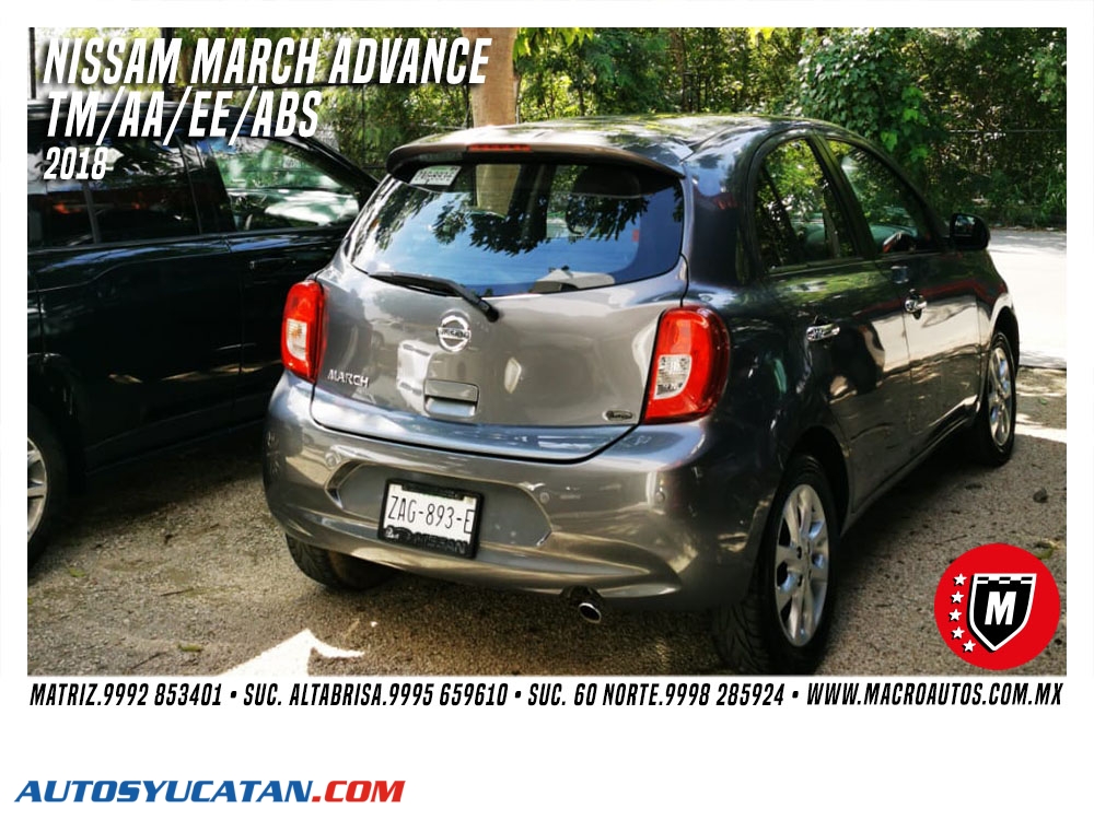 NISSAN MARCH ADVANCE 2018 STANDAR