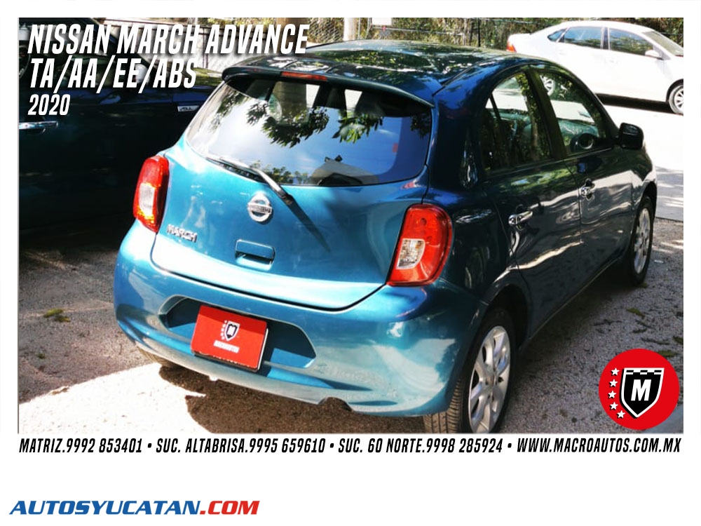 NISSAN MARCH 2020 ADVANCE AUTOMATICO.