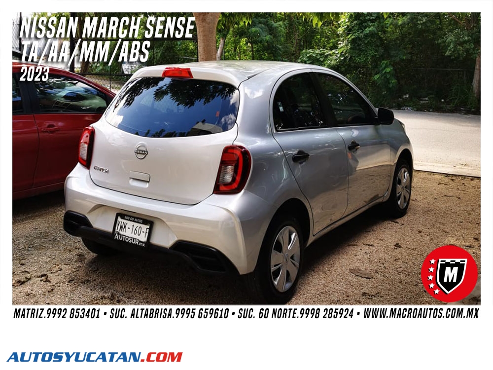 NISSAN MARCH SENSE 2023 AUTOMATICO