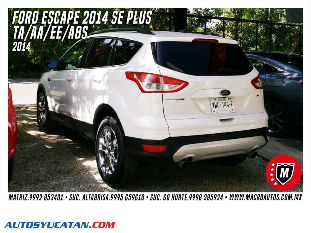 FORD ESCAPE 2014 SE PLUS AUT.