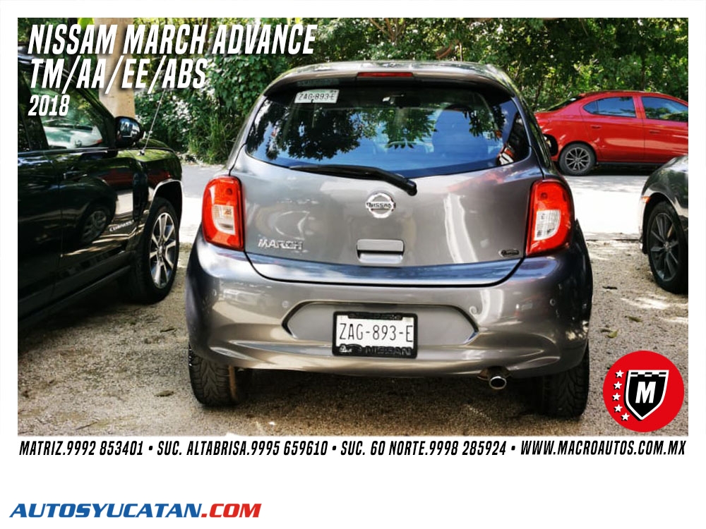 NISSAN MARCH ADVANCE 2018 STANDAR