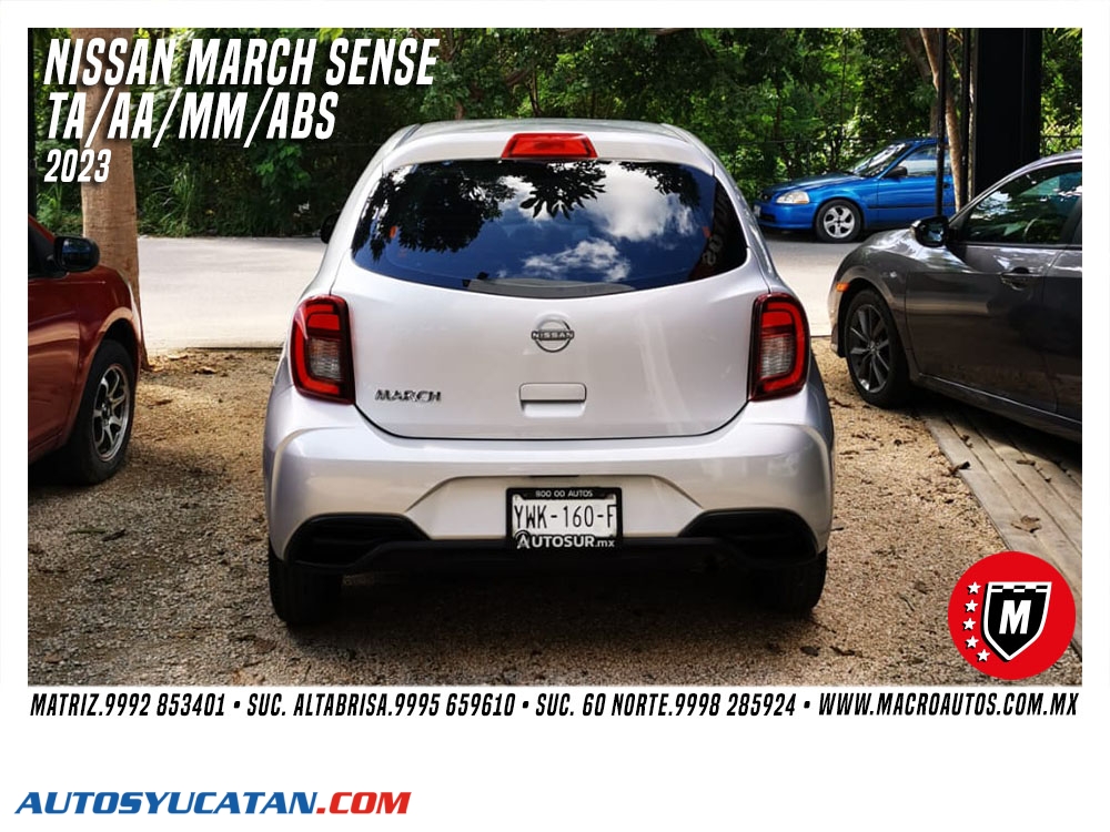 NISSAN MARCH SENSE 2023 AUTOMATICO