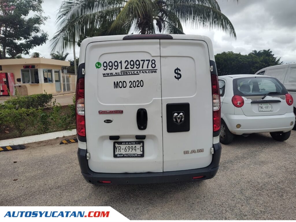 Dodge RAM Promaster Rapid 2020